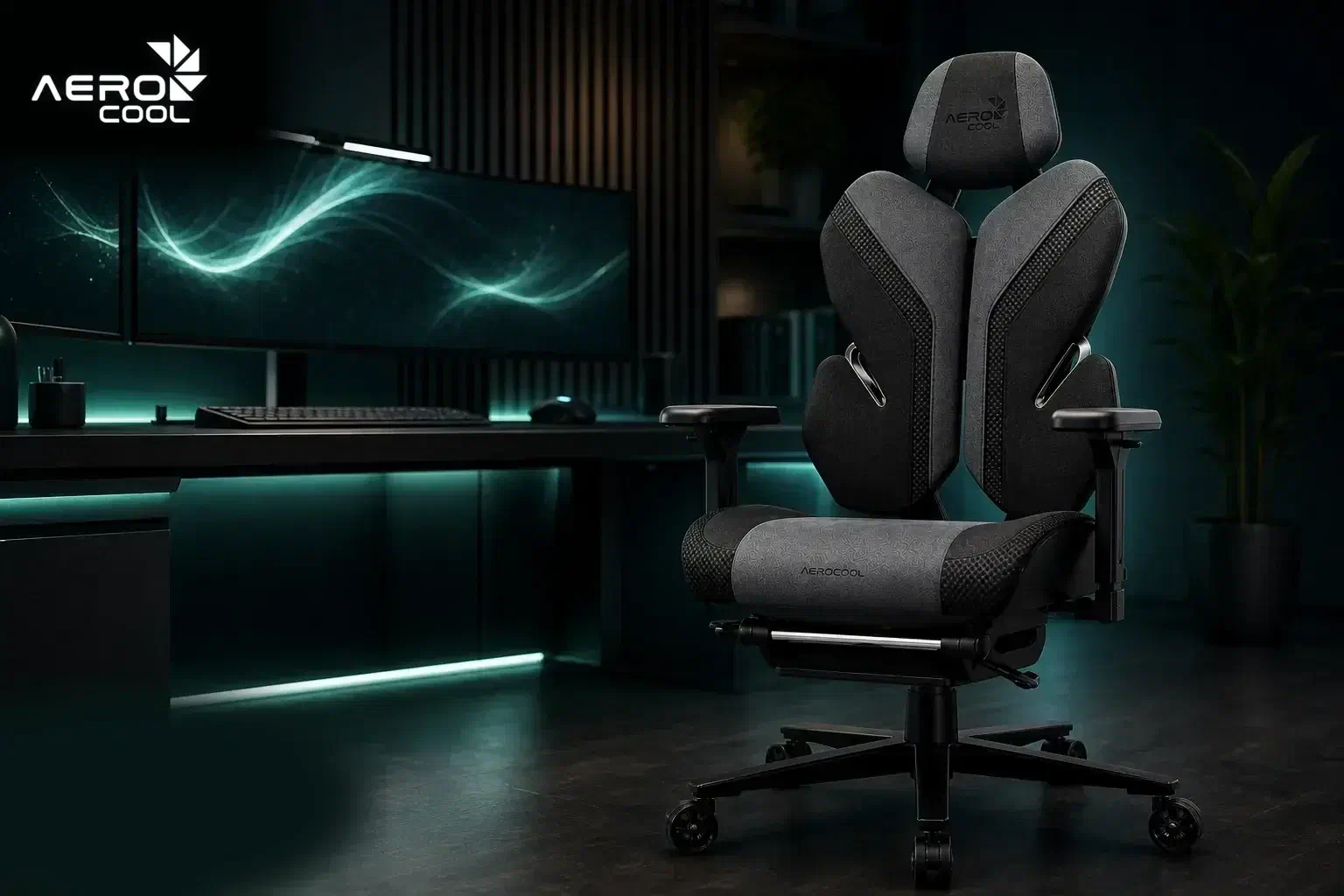 Кресло Aerocool для работы за компьютером в течение полного дня