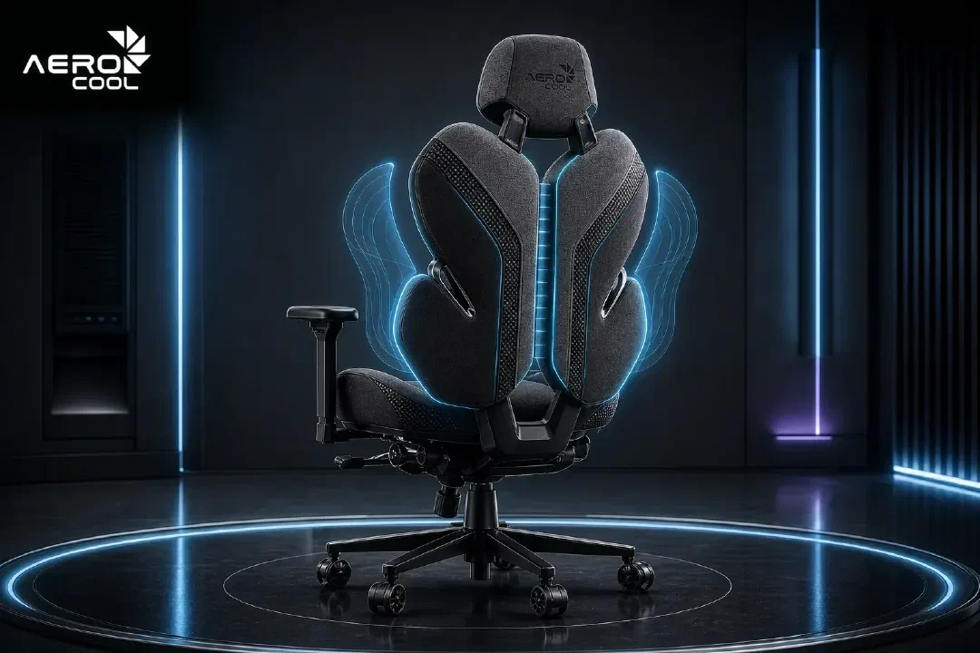 Двойная спинка Dual backrest в кресле Aerocool WING 360