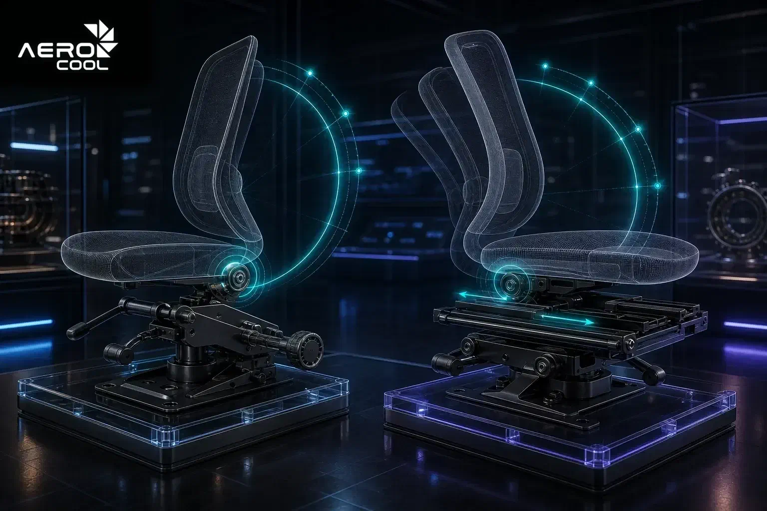 Механізми SYNC4 і SYNC5 у кріслах Aerocool