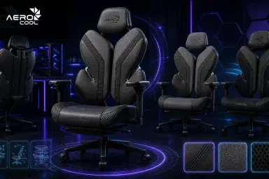 Серія Aerocool WING 360 з ергономічними ігровими та офісними кріслами