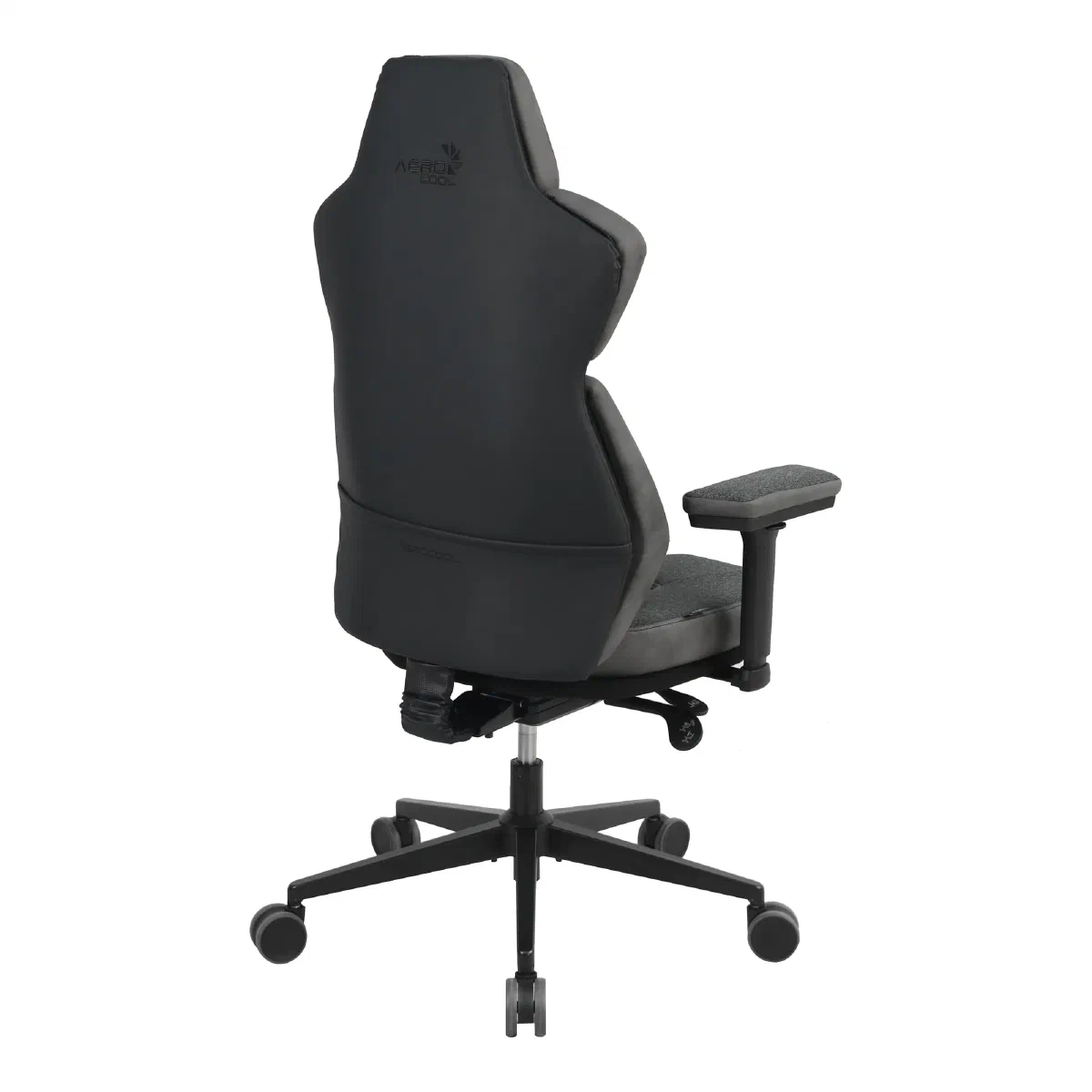 Кресло Aerocool XTAL Mesh Black — Вид сзади под углом